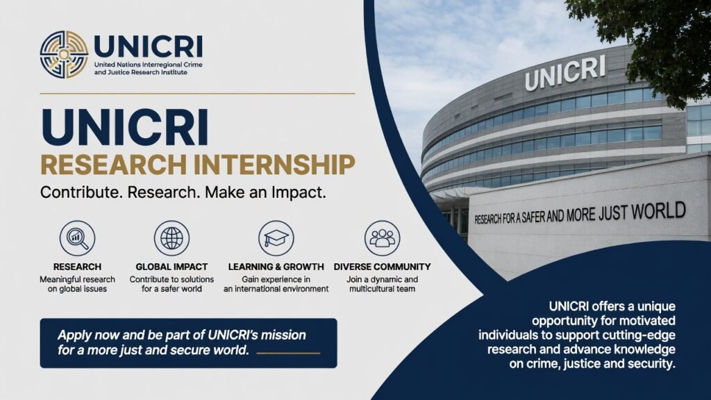 UNICRI Research Internship