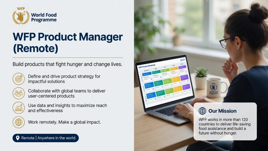WFP Product Manager (Remote)