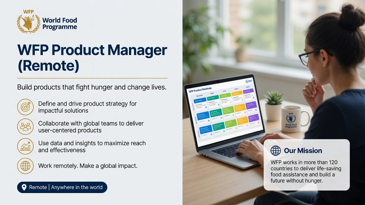 WFP Product Manager (Remote)