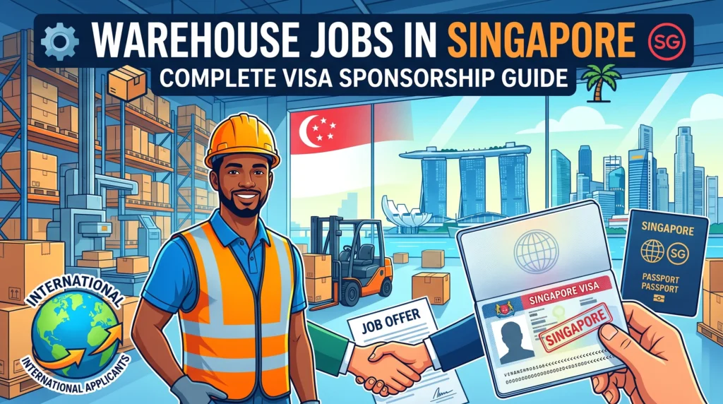 Warehouse Jobs in Singapore with Visa Sponsorship