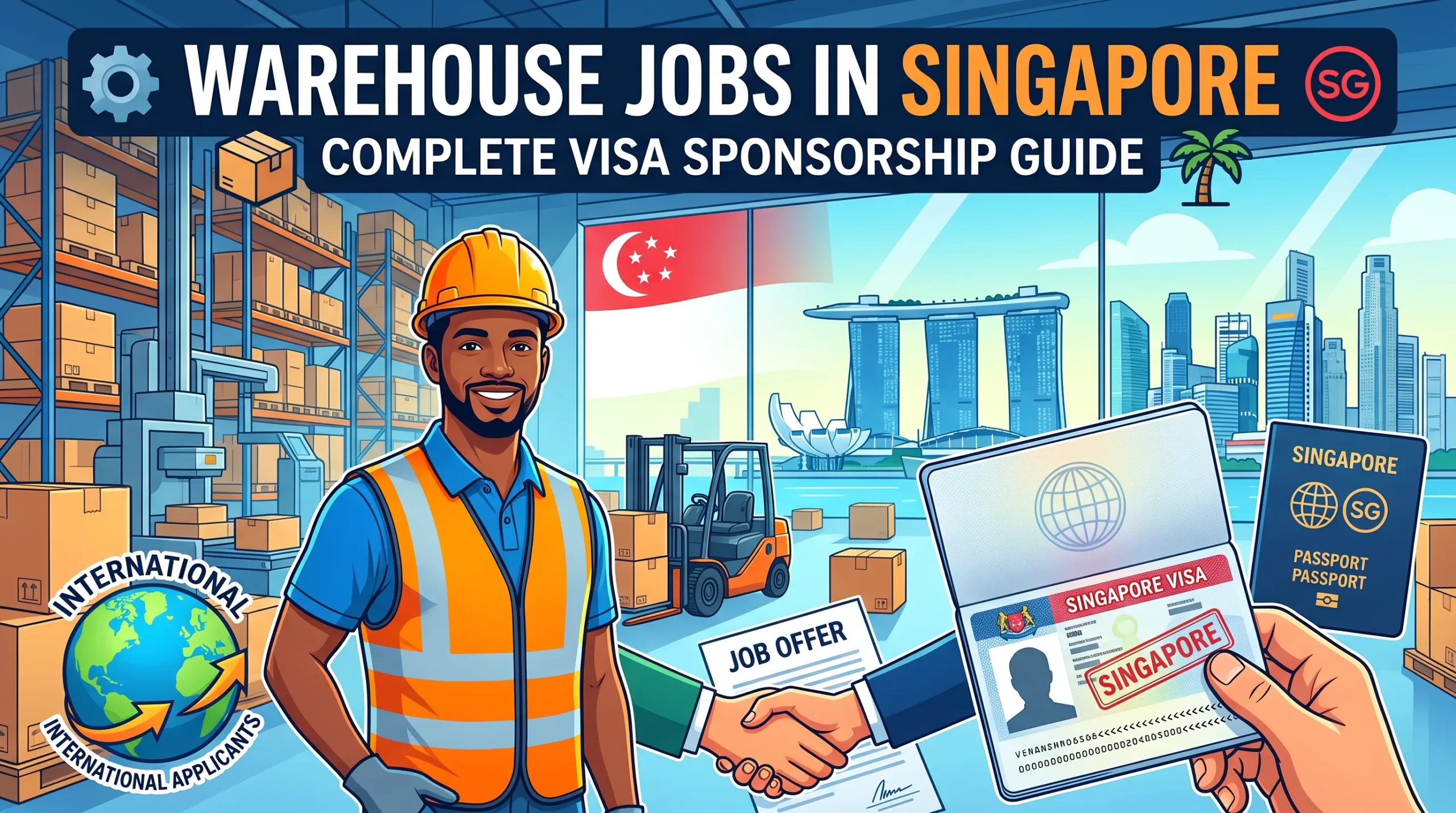 Warehouse Jobs in Singapore with Visa Sponsorship