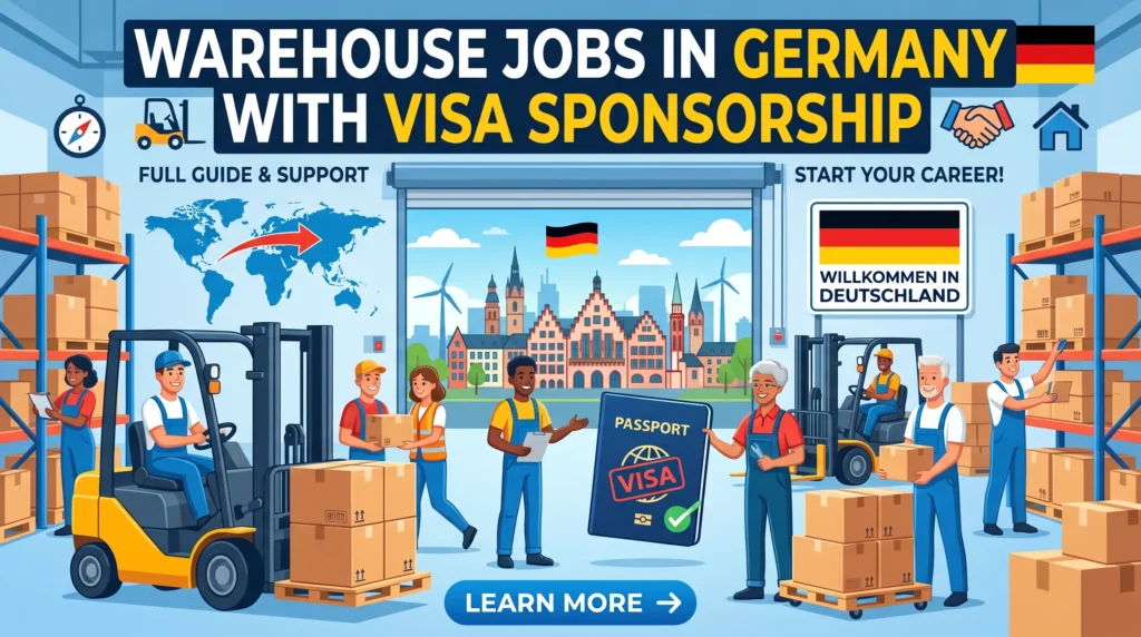 Warehouse Jobs in Germany with Visa Sponsorship
