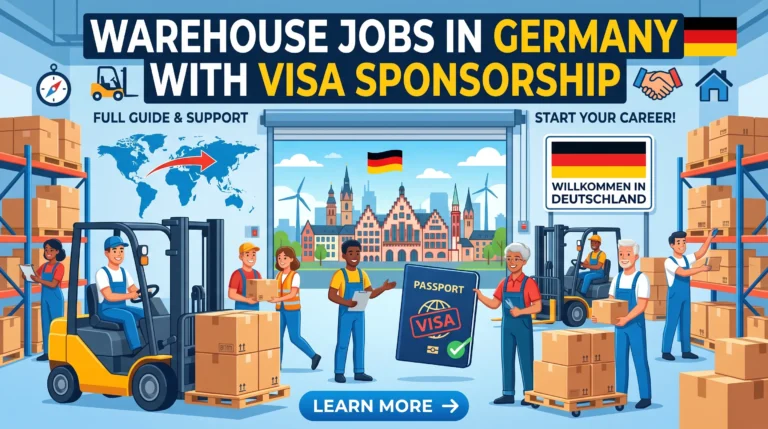 Warehouse Jobs in Germany with Visa Sponsorship