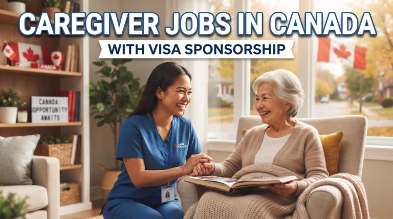 Caregiver Jobs in Canada with Visa Sponsorship