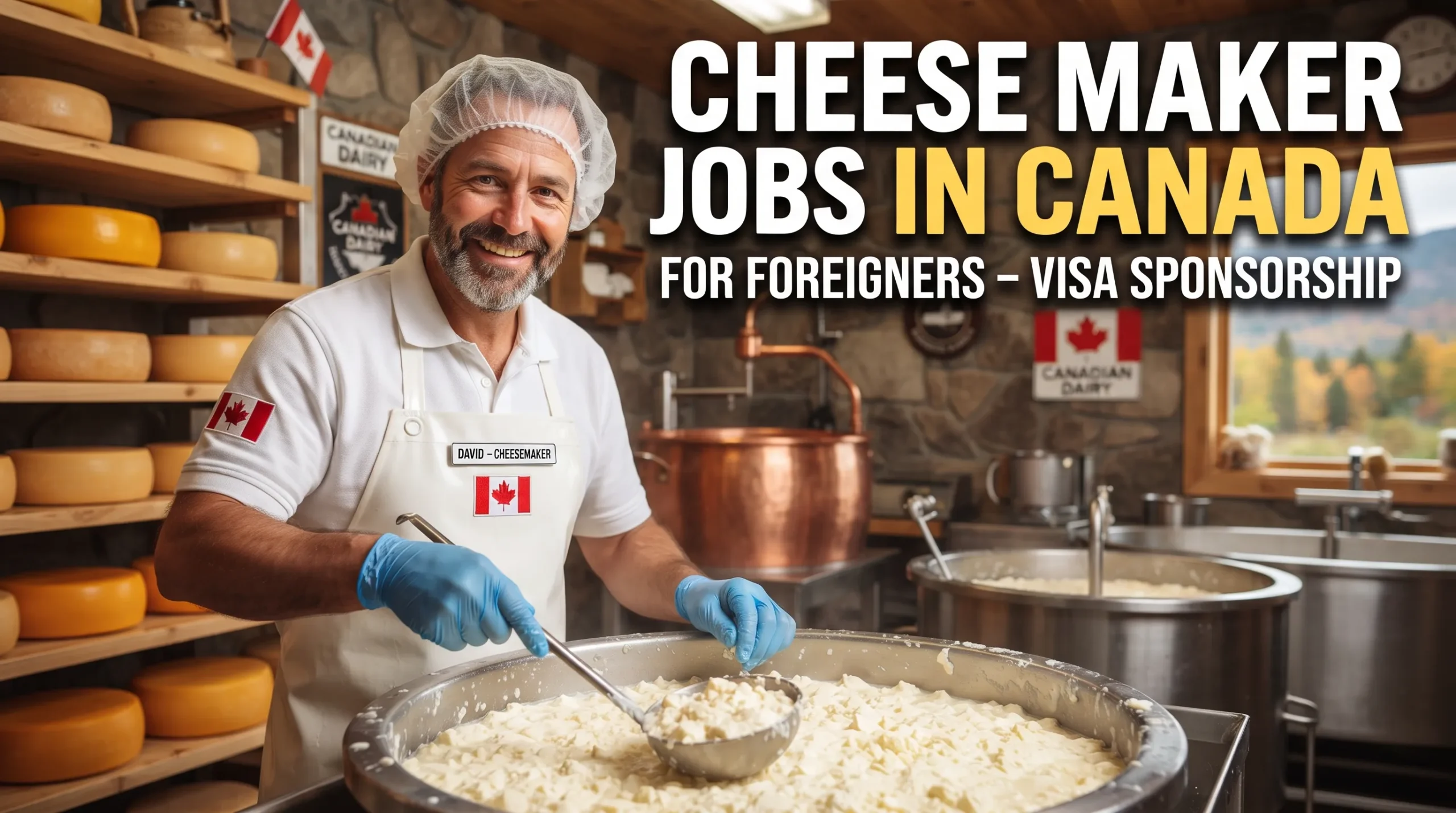 Cheese Maker Jobs in Canada for Foreigners with Visa Support