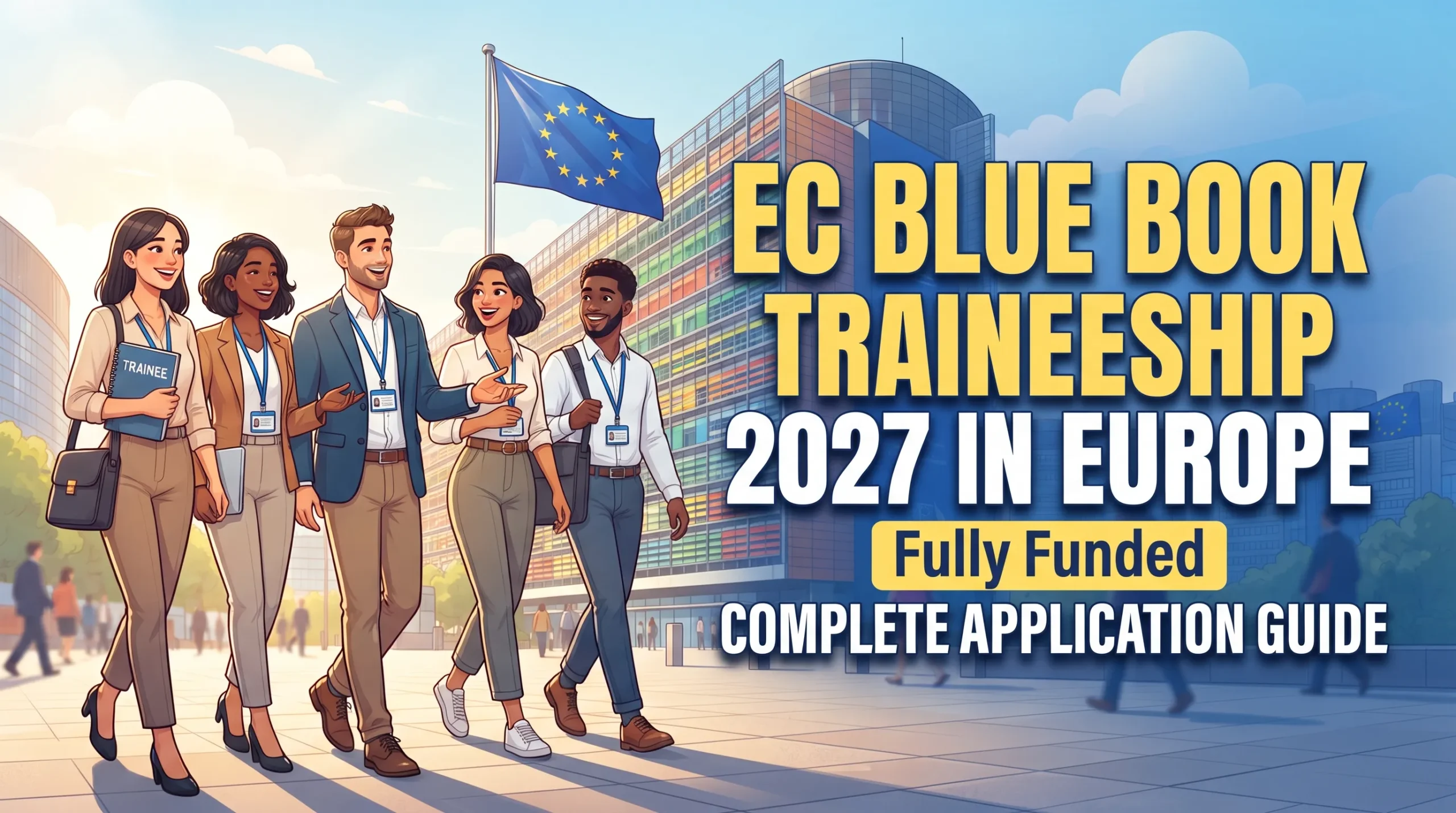 EC Blue Book Traineeship 2027 in Europe