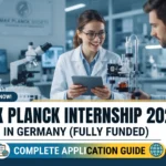 Max Planck Internship 2027 in Germany