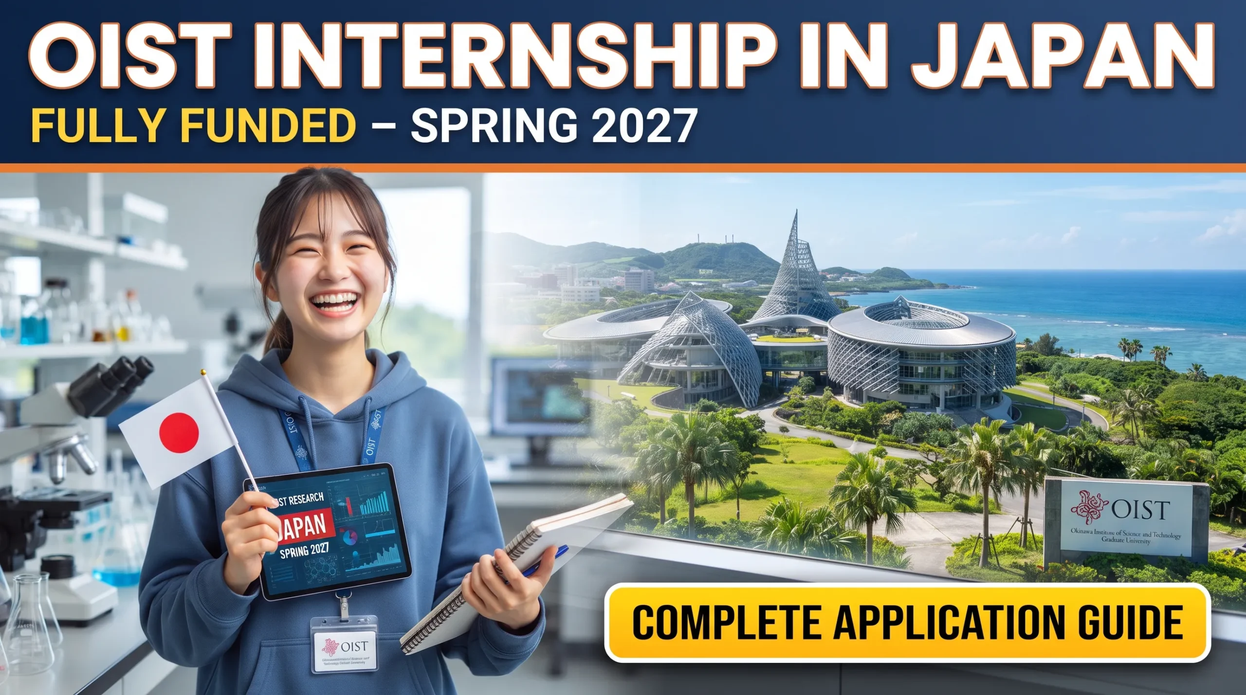 OIST Internship in Japan (Fully Funded)
