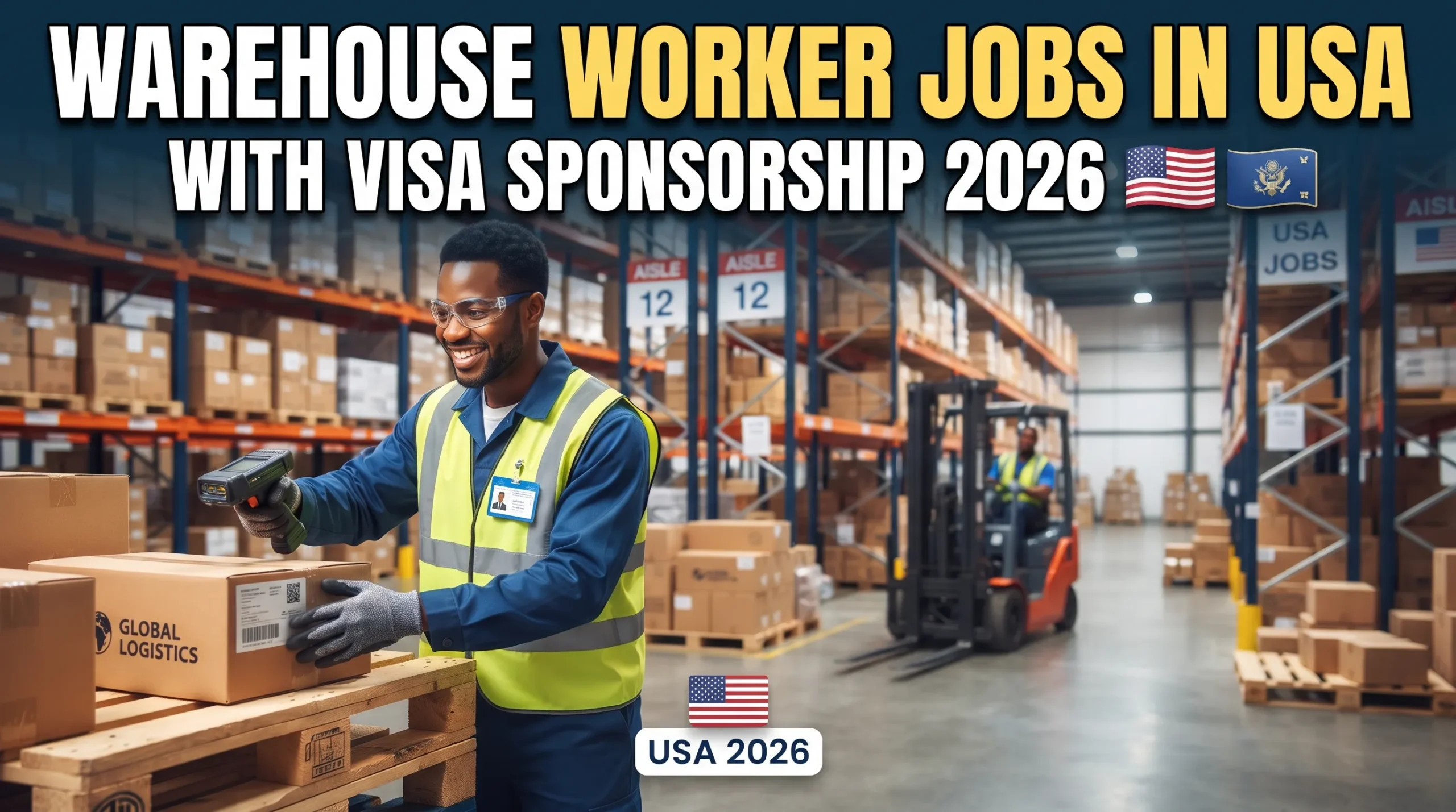 Warehouse Worker Jobs in USA with Visa Sponsorship